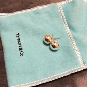 Tiffany and Co. Sterling Silver Ball earrings